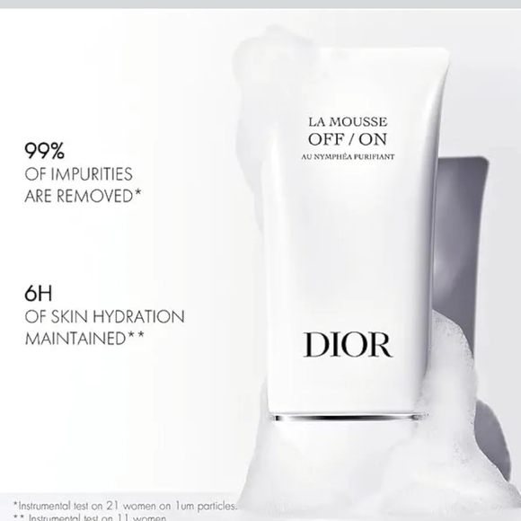 Dior La Mousse Off/On Foaming Face Cleanser, 5.0 Ounce - Picture 3 of 7